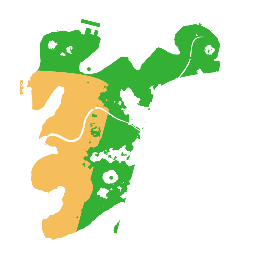 Biome Rust Map: Procedural Map, Size: 2750, Seed: 377007771