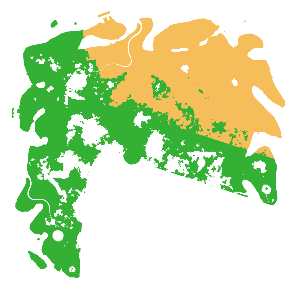 Biome Rust Map: Procedural Map, Size: 4800, Seed: 1783290184