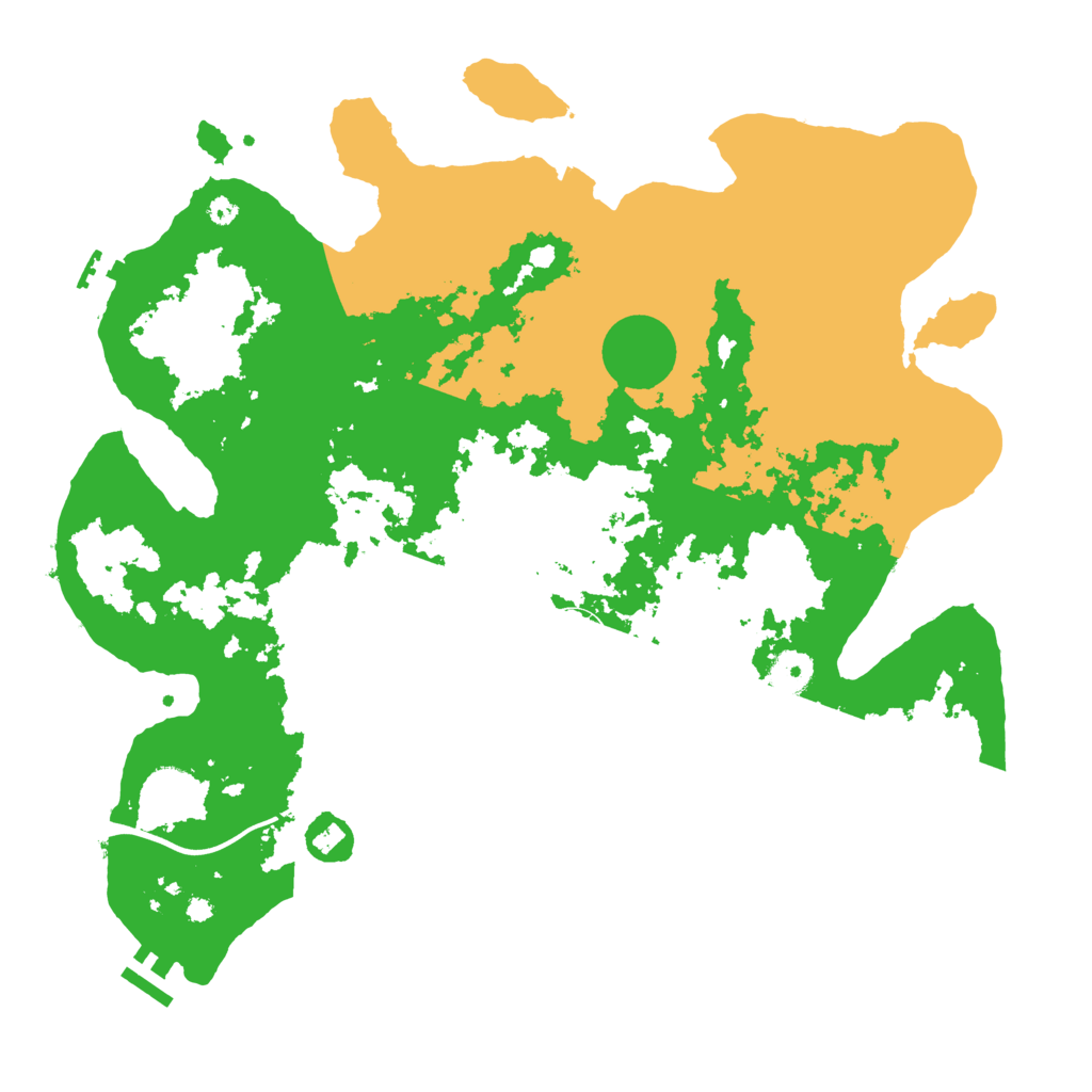 Biome Rust Map: Procedural Map, Size: 3899, Seed: 532381021