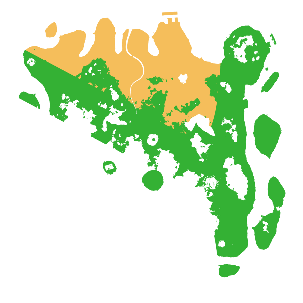 Biome Rust Map: Procedural Map, Size: 4000, Seed: 1636446269