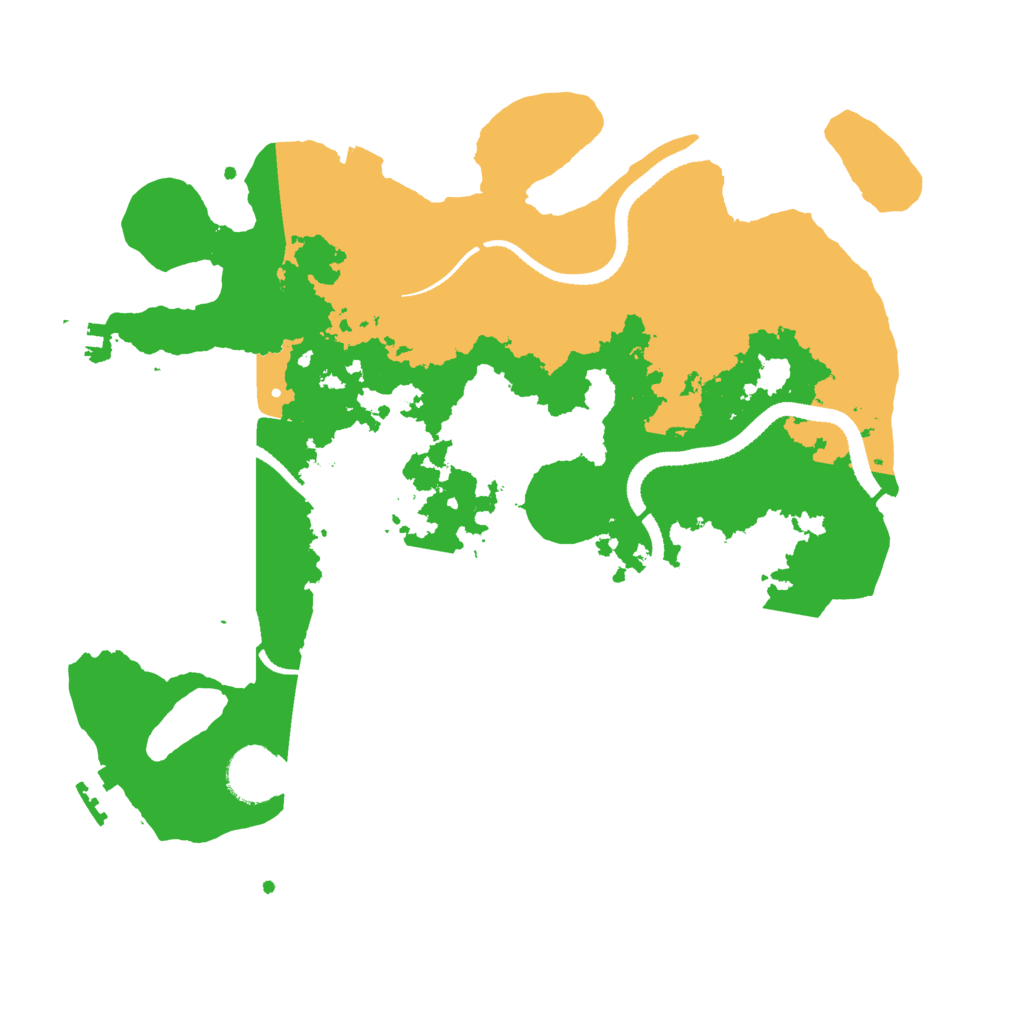 Biome Rust Map: Procedural Map, Size: 3250, Seed: 212269070