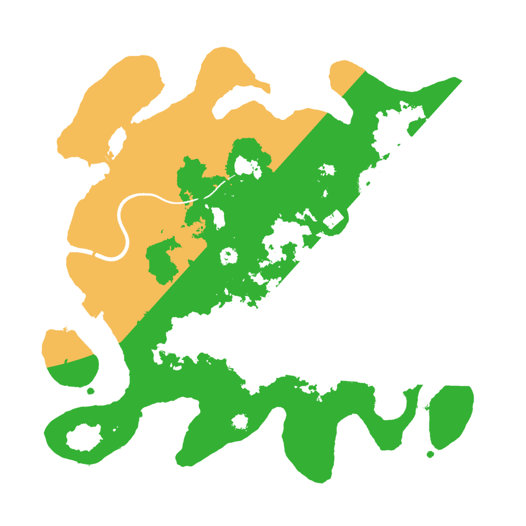 Biome Rust Map: Procedural Map, Size: 3000, Seed: 394157899