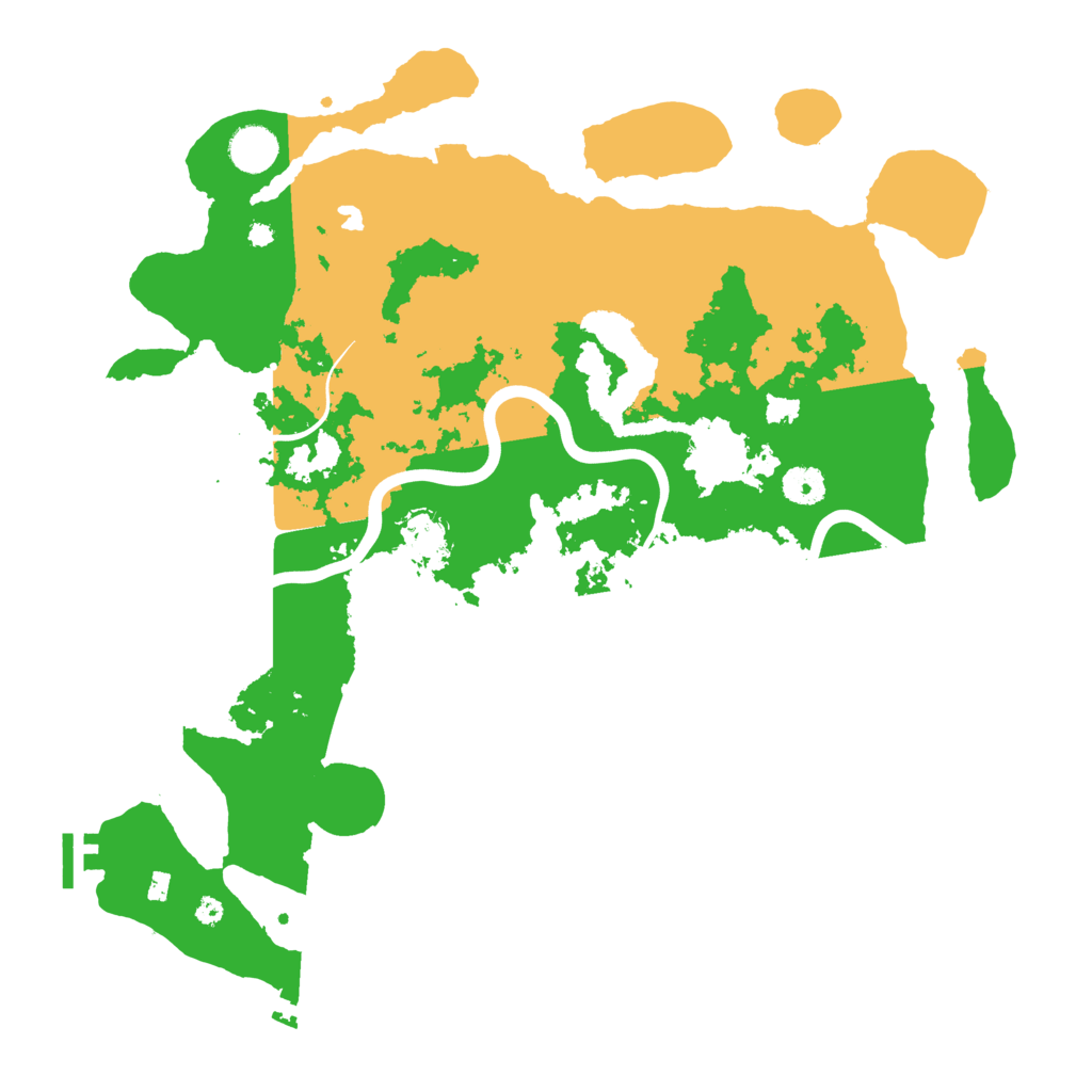 Biome Rust Map: Procedural Map, Size: 4000, Seed: 1842090134