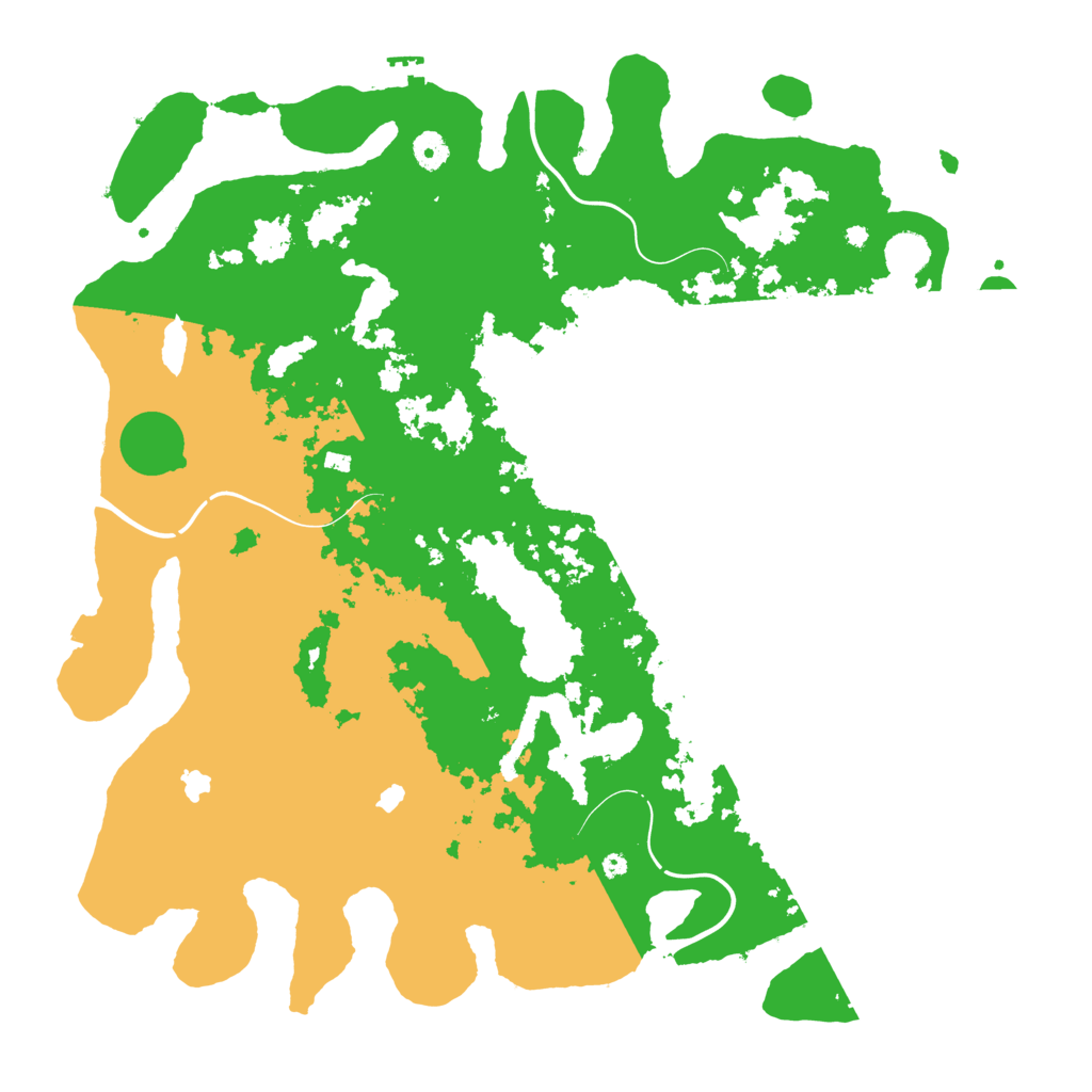 Biome Rust Map: Procedural Map, Size: 4500, Seed: 1577110432