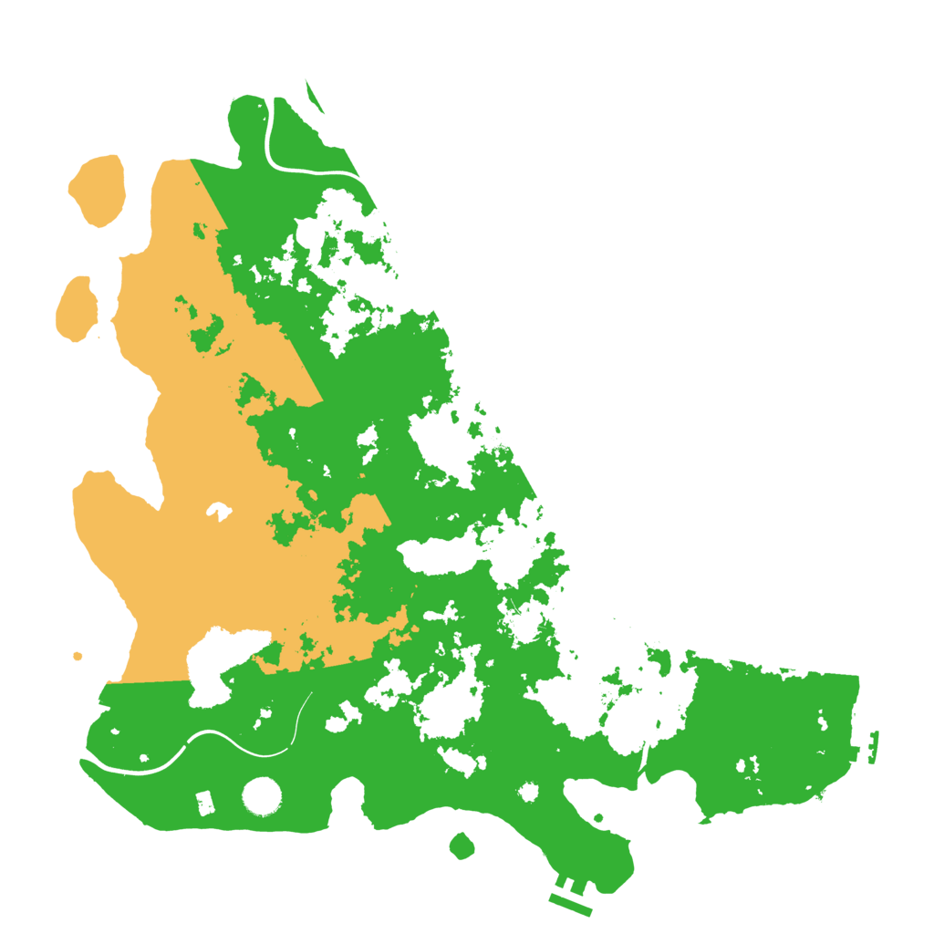 Biome Rust Map: Procedural Map, Size: 4250, Seed: 745223873