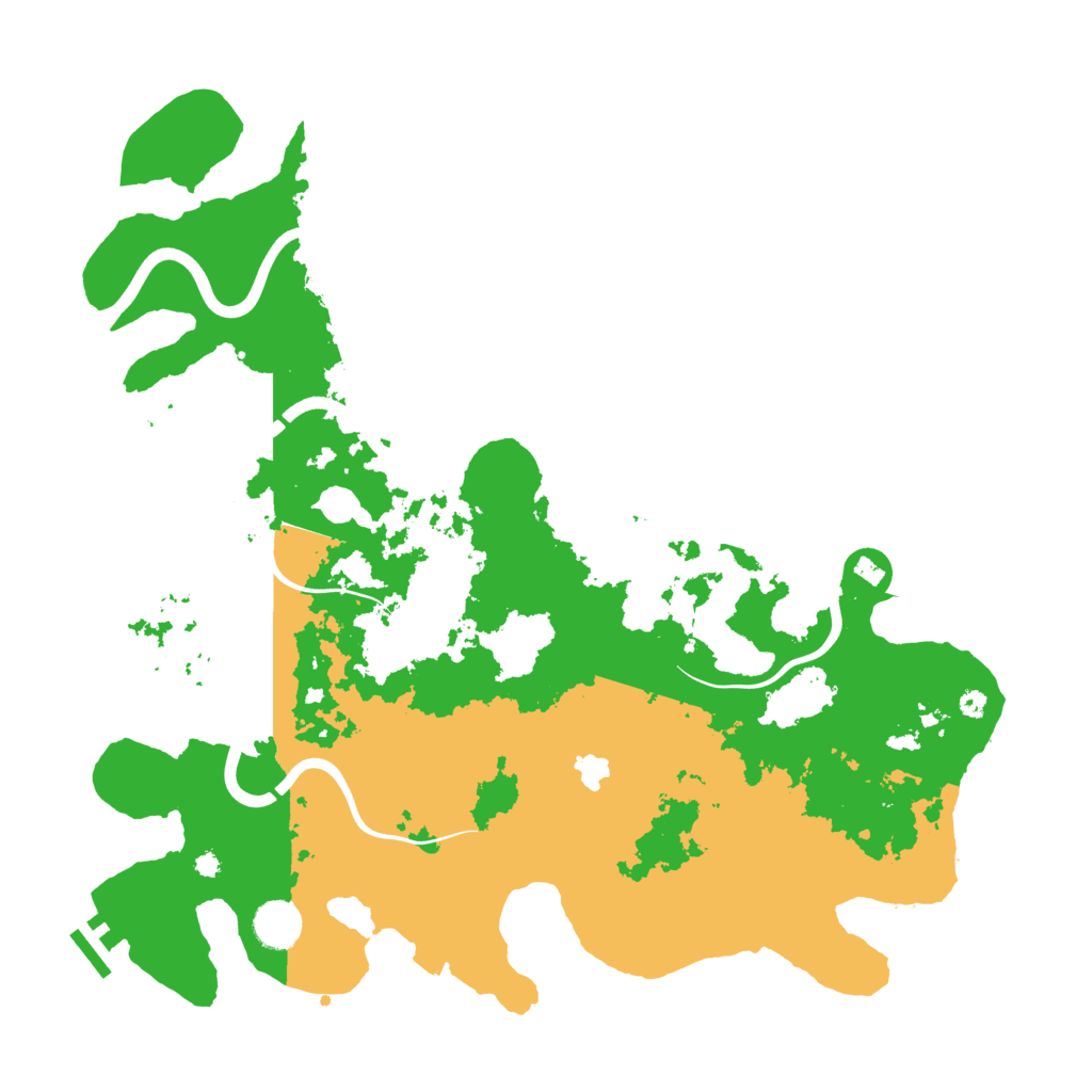 Biome Rust Map: Procedural Map, Size: 4000, Seed: 77690