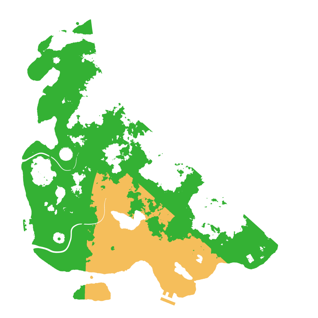 Biome Rust Map: Procedural Map, Size: 4200, Seed: 1490691477