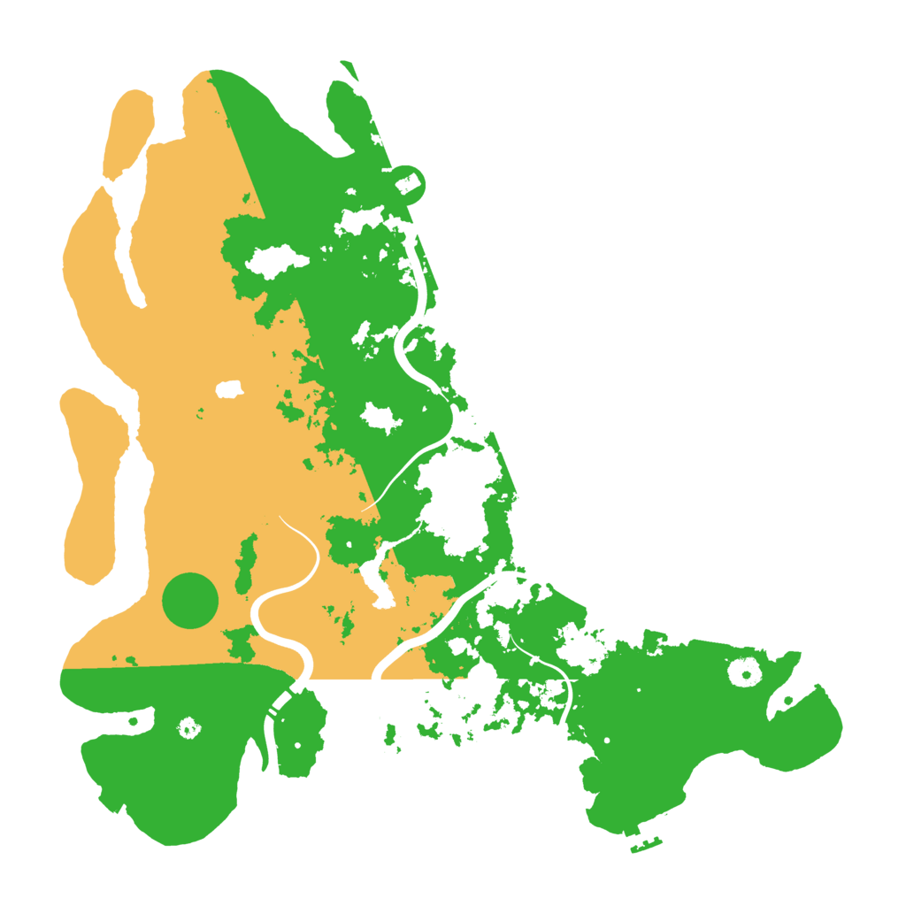 Biome Rust Map: Procedural Map, Size: 4250, Seed: 425976