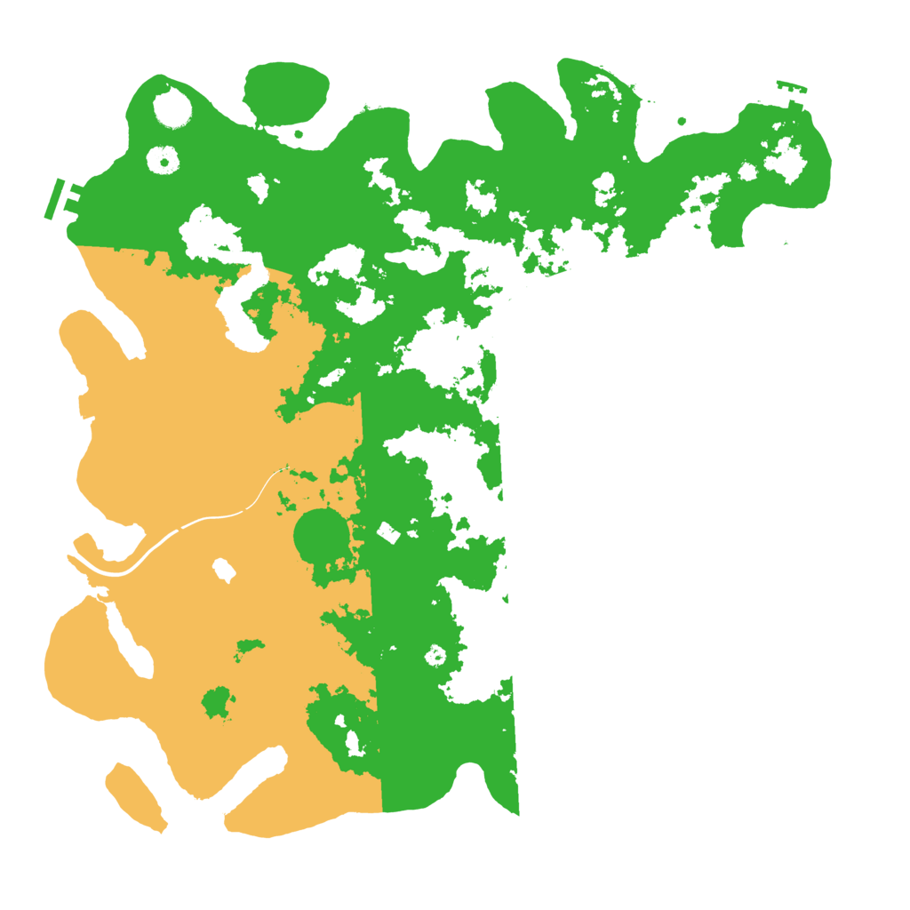 Biome Rust Map: Procedural Map, Size: 4400, Seed: 1521336857