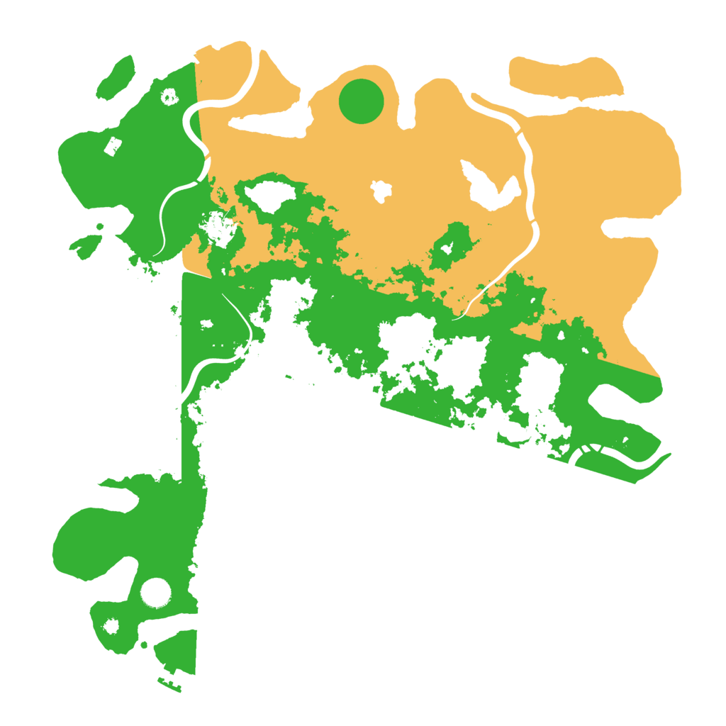 Biome Rust Map: Procedural Map, Size: 4250, Seed: 126595430