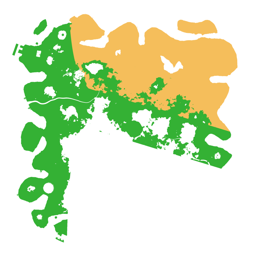 Biome Rust Map: Procedural Map, Size: 4250, Seed: 126595430