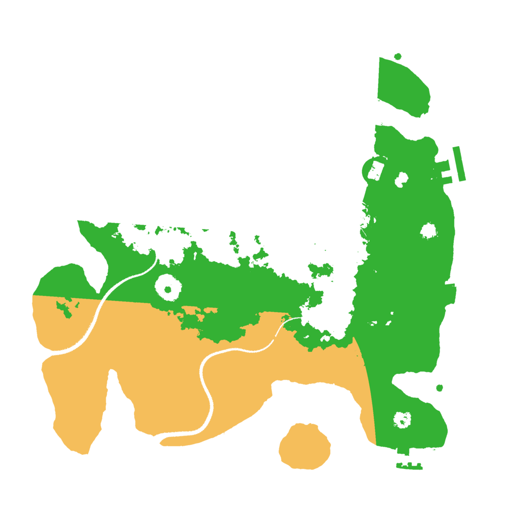 Biome Rust Map: Procedural Map, Size: 3000, Seed: 273551168
