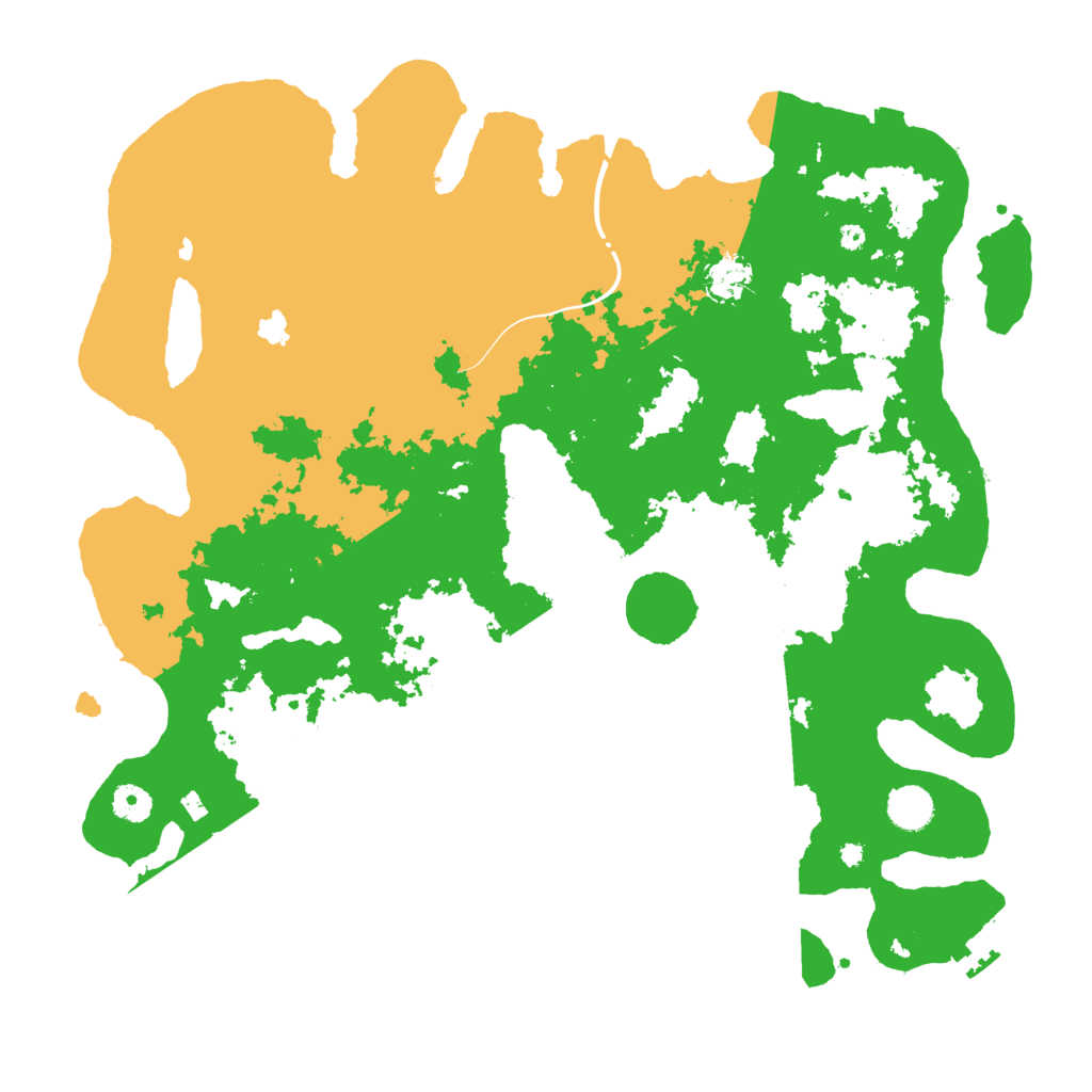 Biome Rust Map: Procedural Map, Size: 4250, Seed: 1461104482