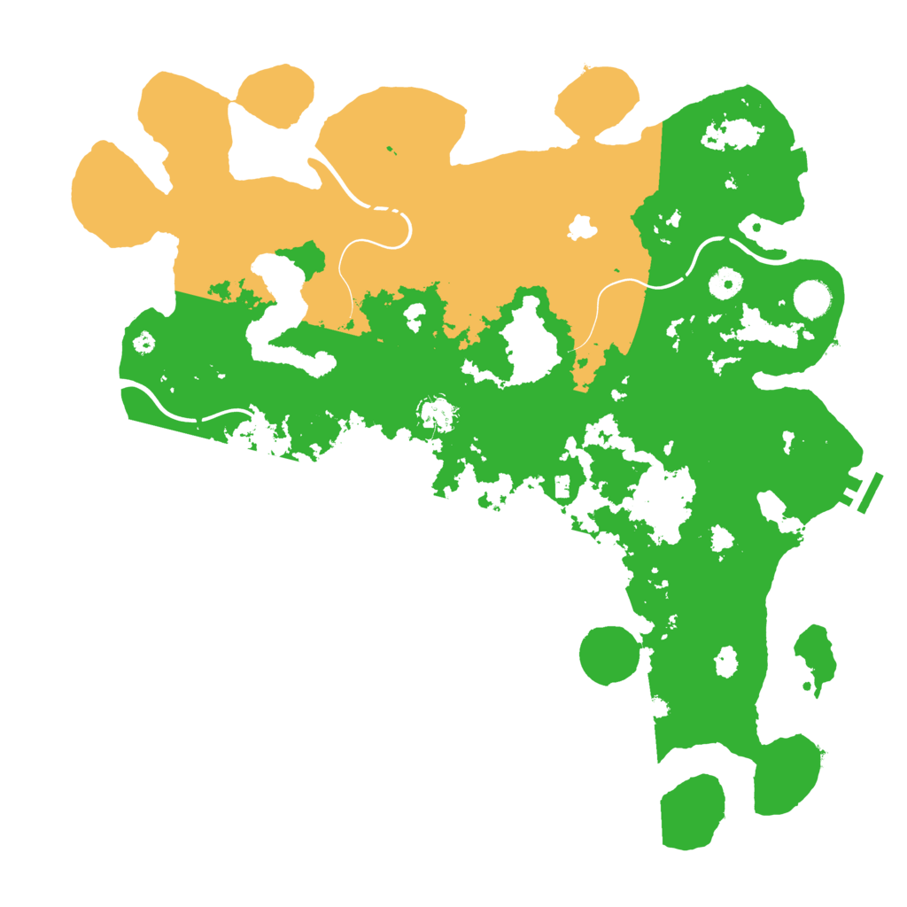 Biome Rust Map: Procedural Map, Size: 4250, Seed: 965824