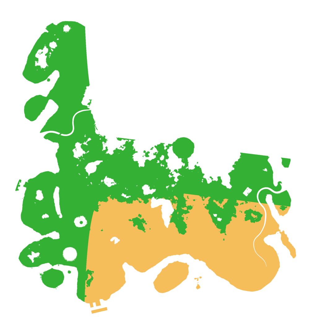 Biome Rust Map: Procedural Map, Size: 4000, Seed: 684314000