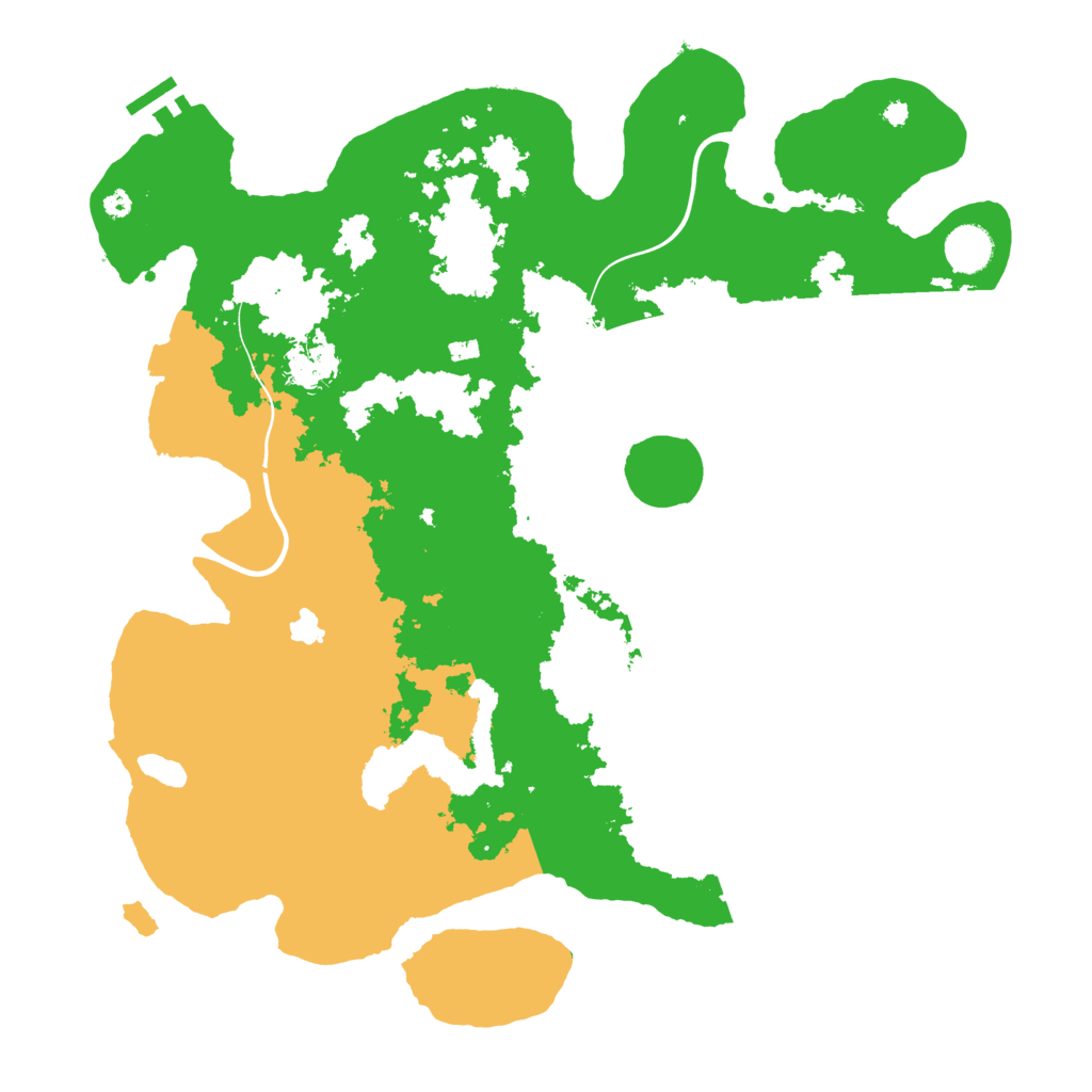 Biome Rust Map: Procedural Map, Size: 4000, Seed: 81068761
