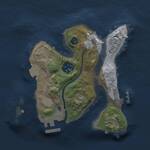 Thumbnail Rust Map: Procedural Map, Size: 2000, Seed: 464639167, 5 Monuments