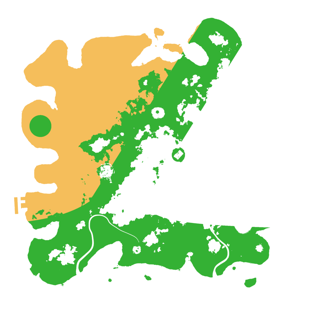 Biome Rust Map: Procedural Map, Size: 3750, Seed: 1770527859