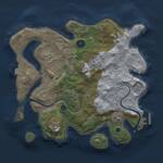 Thumbnail Rust Map: Procedural Map, Size: 3000, Seed: 25826, 9 Monuments