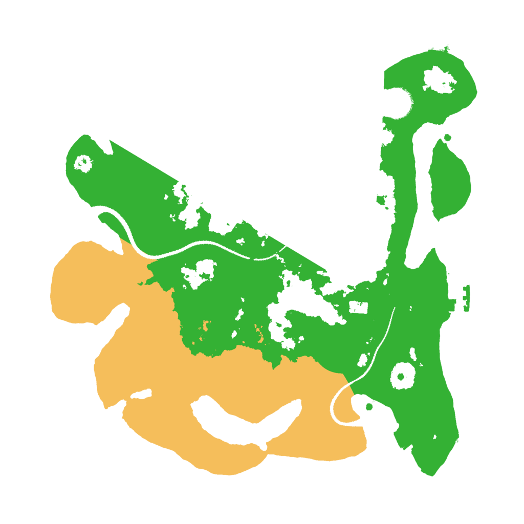 Biome Rust Map: Procedural Map, Size: 3000, Seed: 201005049