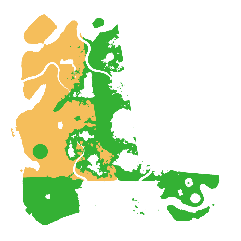 Biome Rust Map: Procedural Map, Size: 4250, Seed: 731941277