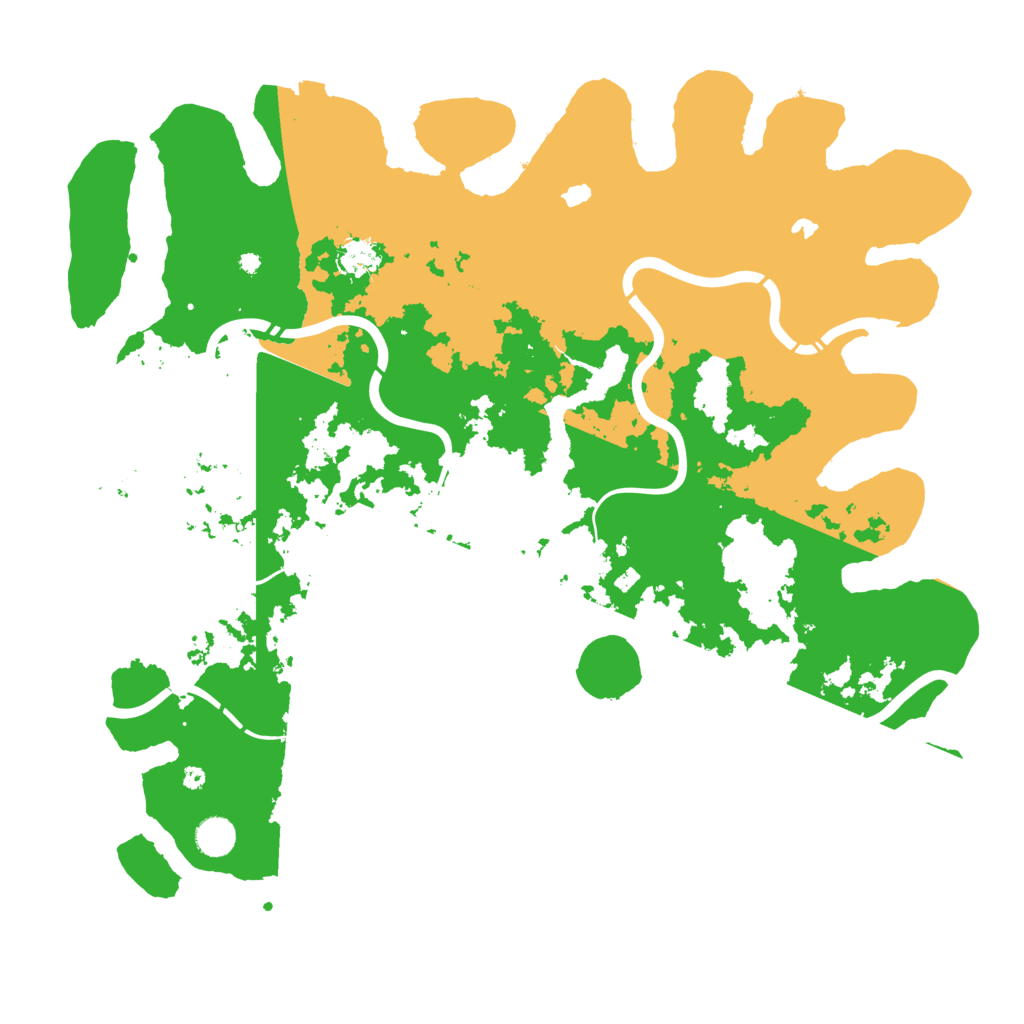 Biome Rust Map: Procedural Map, Size: 4500, Seed: 6798235