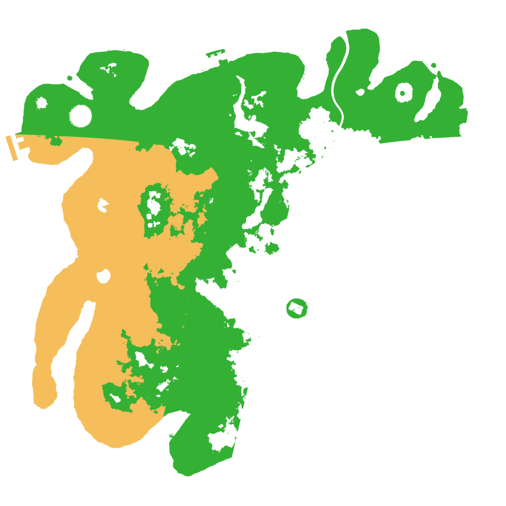 Biome Rust Map: Procedural Map, Size: 4000, Seed: 1846346551