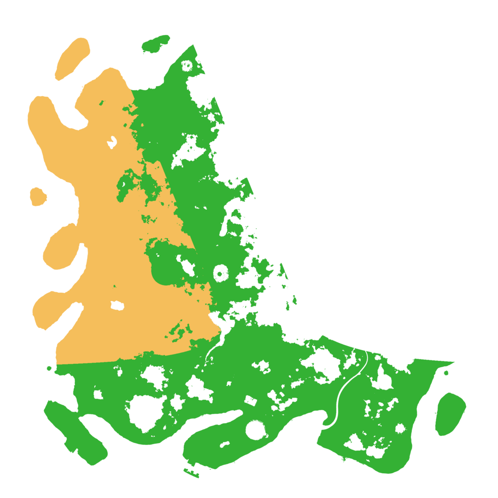 Biome Rust Map: Procedural Map, Size: 4500, Seed: 97812913