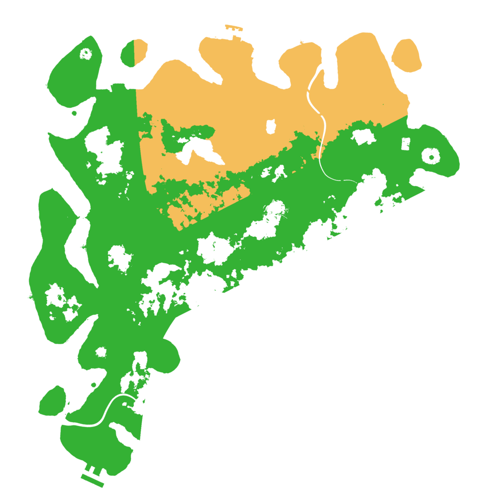 Biome Rust Map: Procedural Map, Size: 4250, Seed: 1456438069