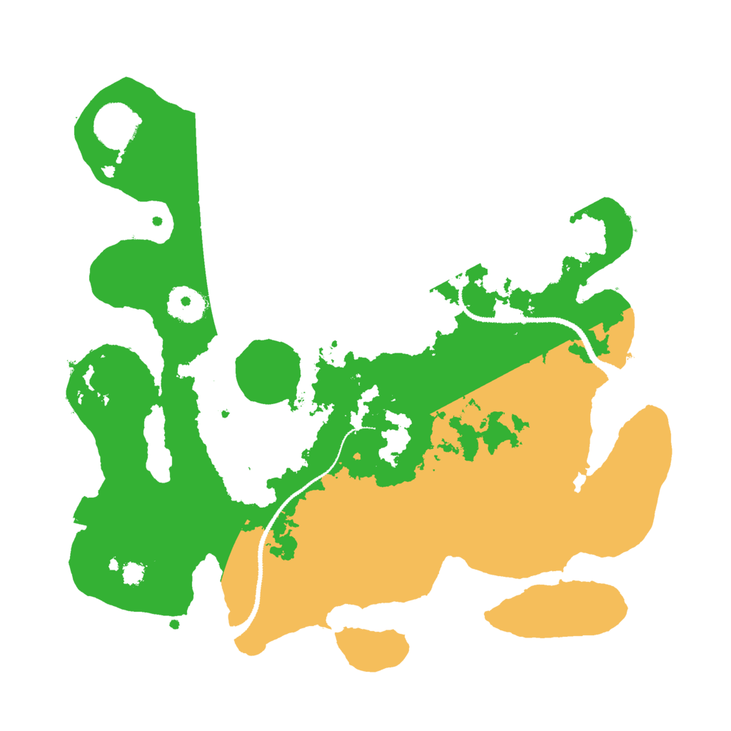 Biome Rust Map: Procedural Map, Size: 3000, Seed: 507931044