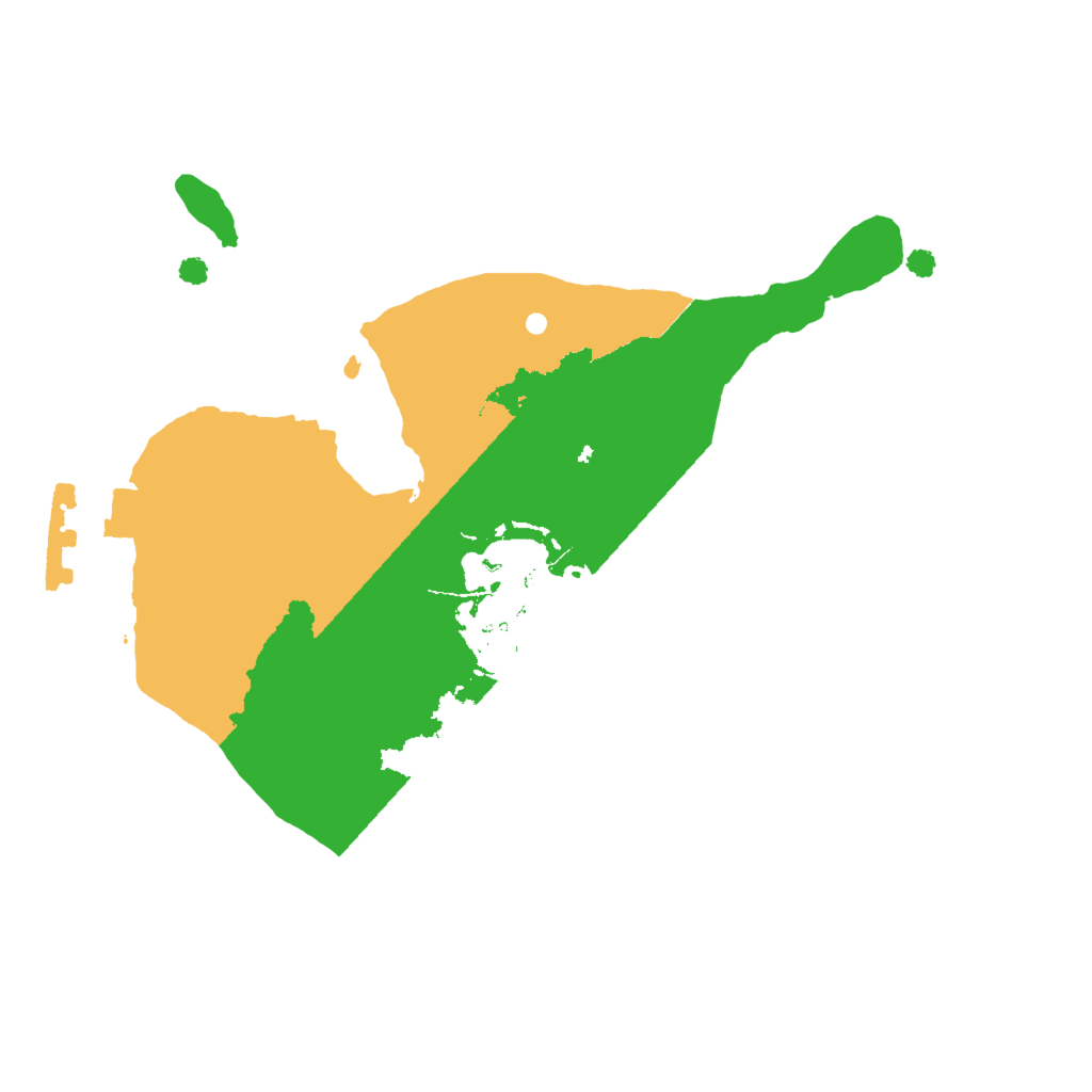 Biome Rust Map: Procedural Map, Size: 1550, Seed: 1142141