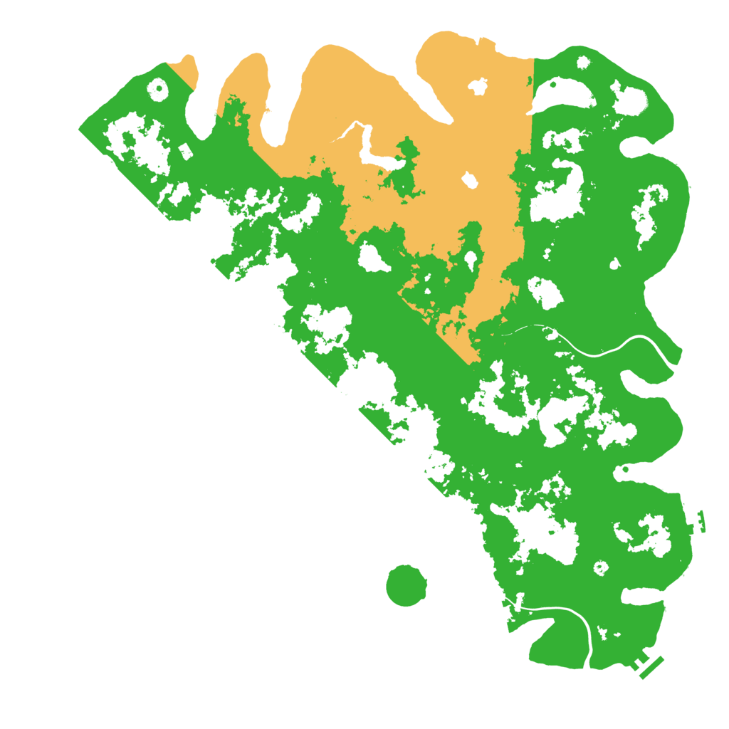 Biome Rust Map: Procedural Map, Size: 5000, Seed: 2091722290