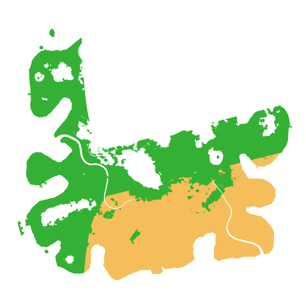 Biome Rust Map: Procedural Map, Size: 3300, Seed: 1901139382