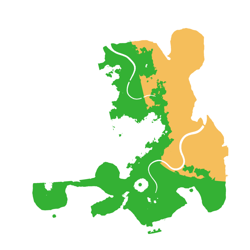 Biome Rust Map: Procedural Map, Size: 2800, Seed: 1456798188