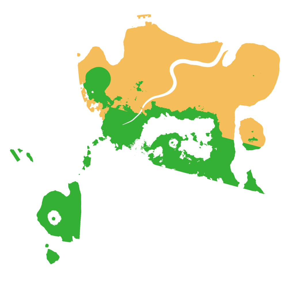 Biome Rust Map: Procedural Map, Size: 3250, Seed: 4454788