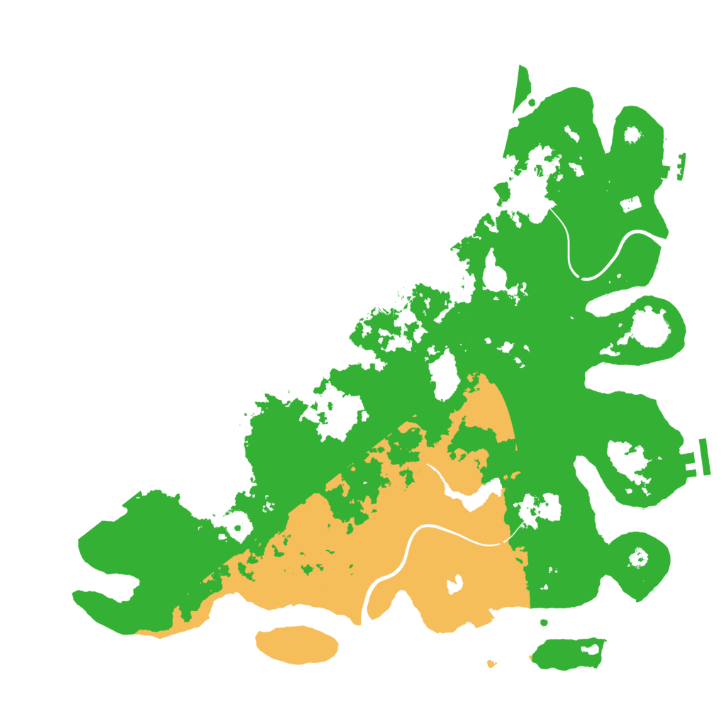 Biome Rust Map: Procedural Map, Size: 4000, Seed: 1212143150