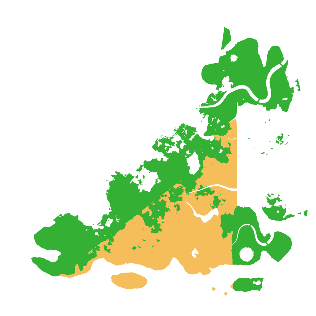 Biome Rust Map: Procedural Map, Size: 4000, Seed: 1212143150