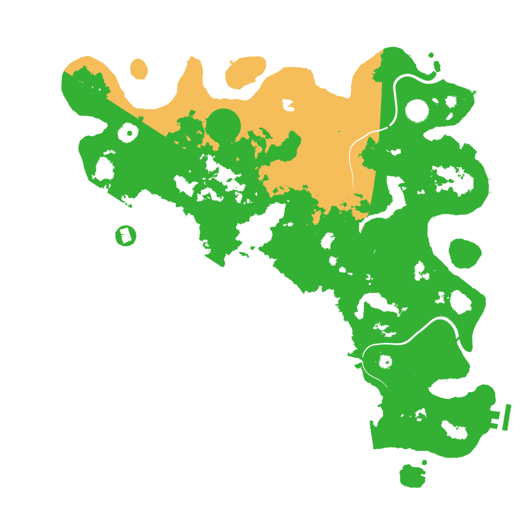 Biome Rust Map: Procedural Map, Size: 4000, Seed: 920234514
