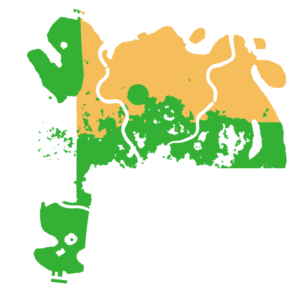 Biome Rust Map: Procedural Map, Size: 3850, Seed: 34724222