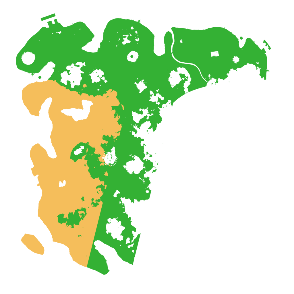 Biome Rust Map: Procedural Map, Size: 4000, Seed: 122193990