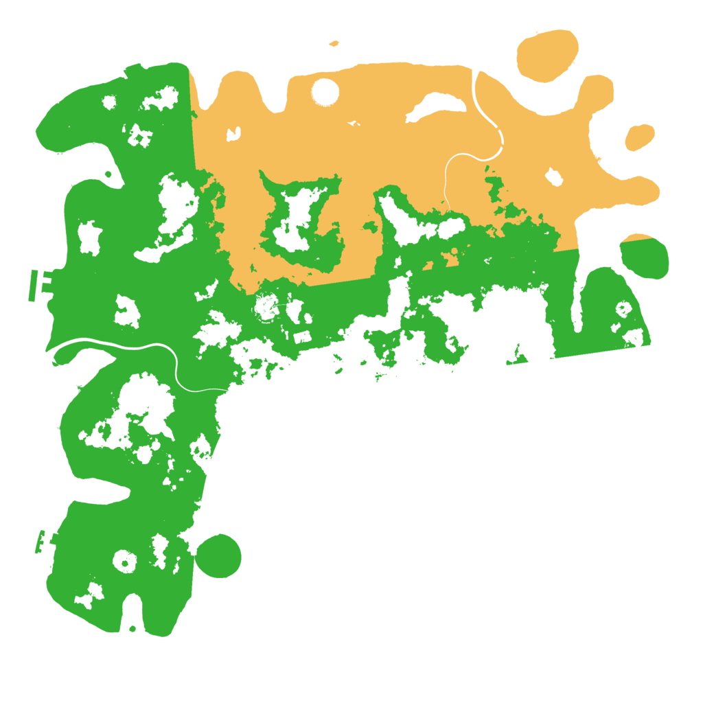 Biome Rust Map: Procedural Map, Size: 4500, Seed: 1042415079