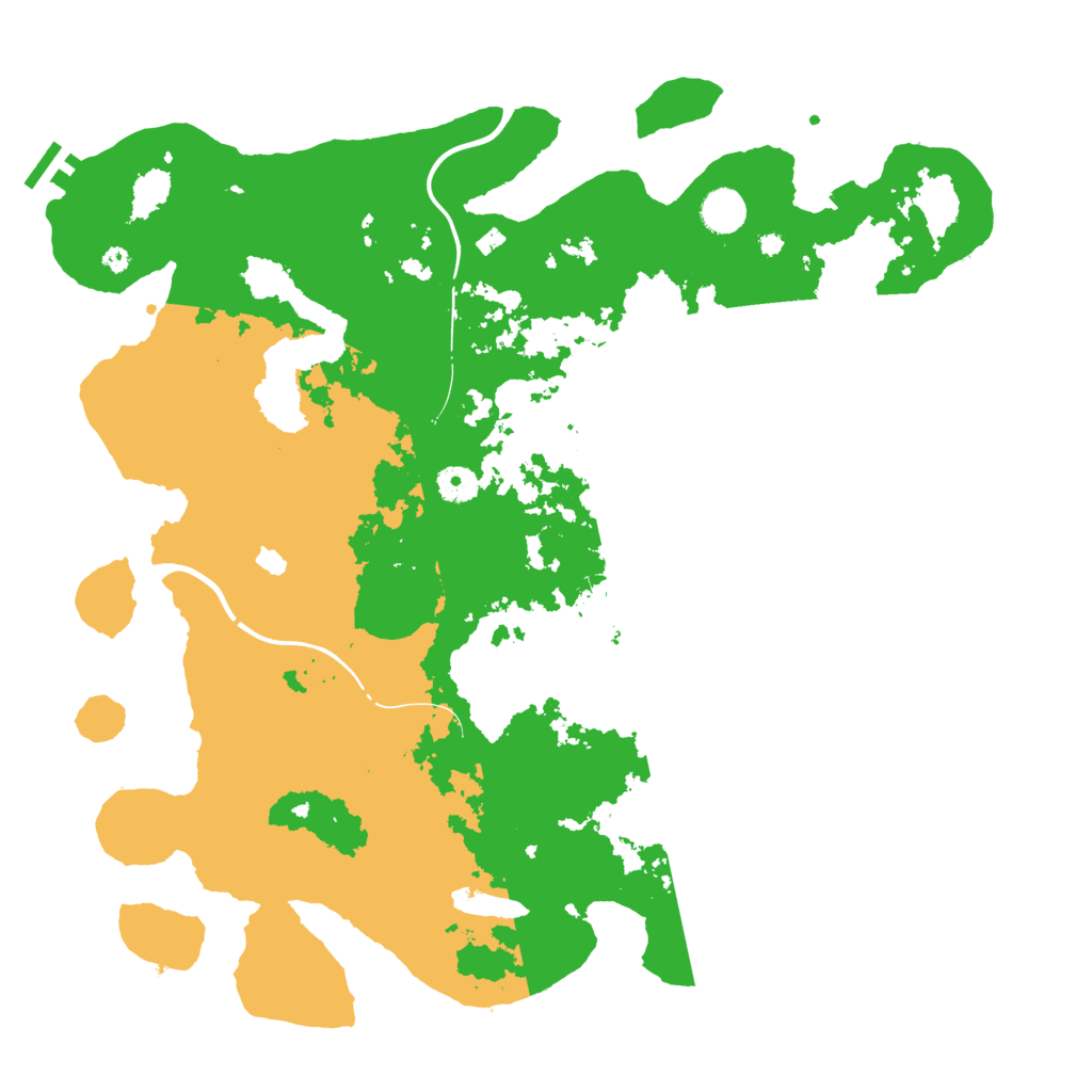 Biome Rust Map: Procedural Map, Size: 4250, Seed: 653333881