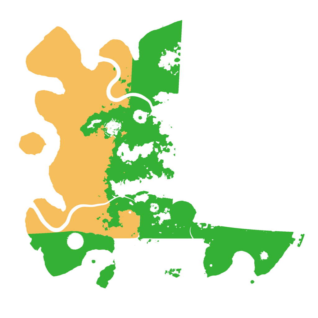 Biome Rust Map: Procedural Map, Size: 3500, Seed: 1191419262