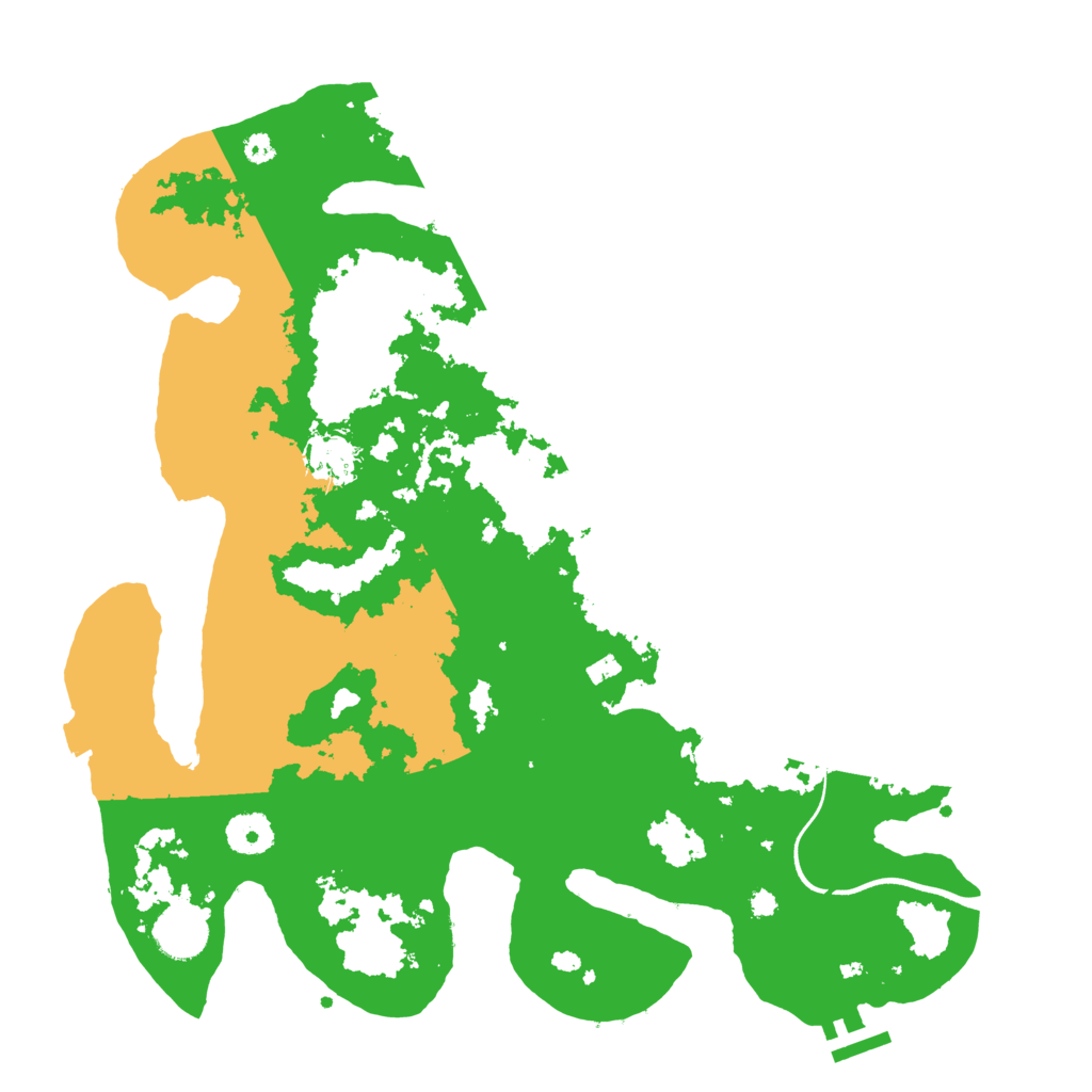 Biome Rust Map: Procedural Map, Size: 3650, Seed: 217