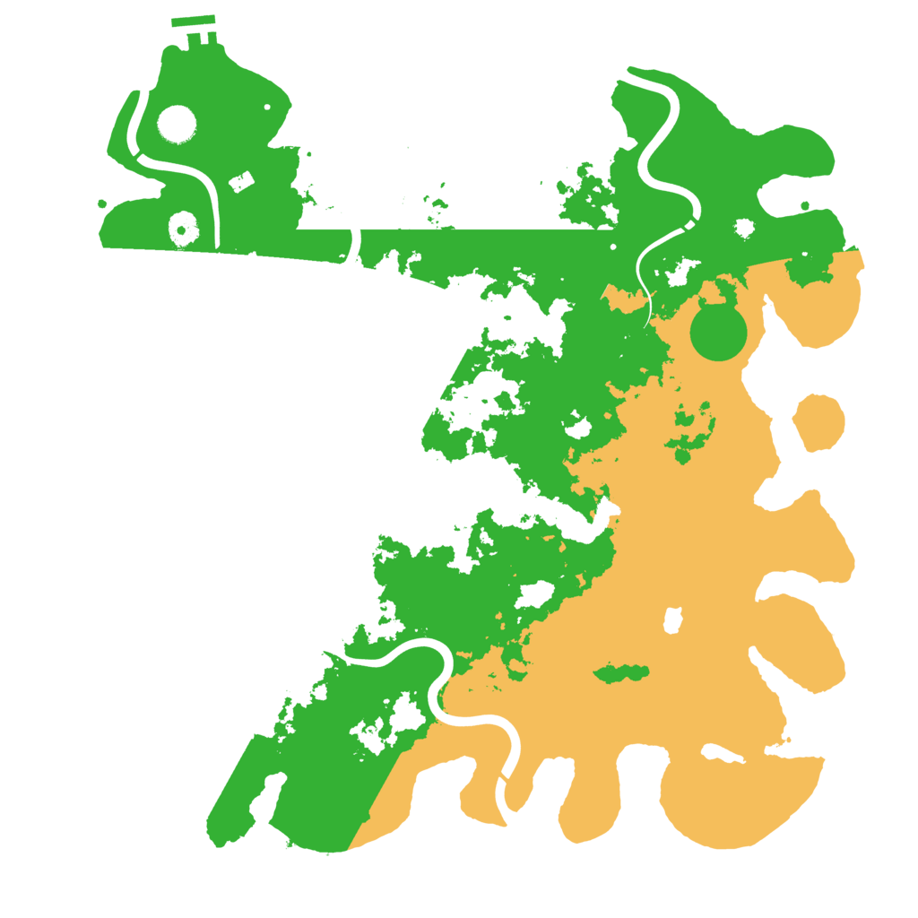 Biome Rust Map: Procedural Map, Size: 4250, Seed: 213990478