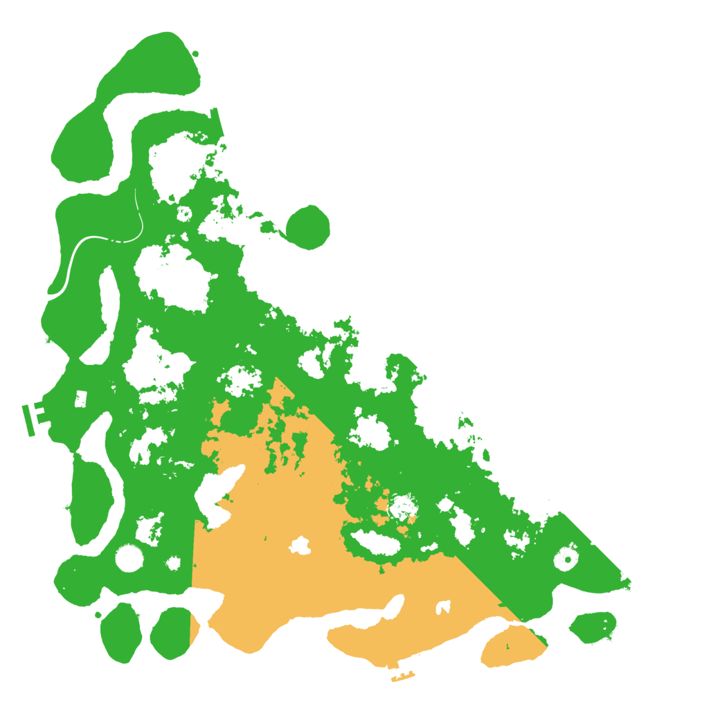 Biome Rust Map: Procedural Map, Size: 4500, Seed: 15842923