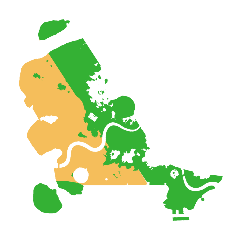 Biome Rust Map: Procedural Map, Size: 3000, Seed: 938423838