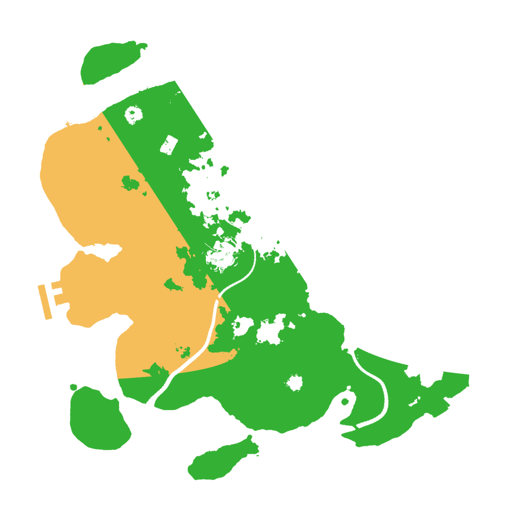 Biome Rust Map: Procedural Map, Size: 3000, Seed: 938423838