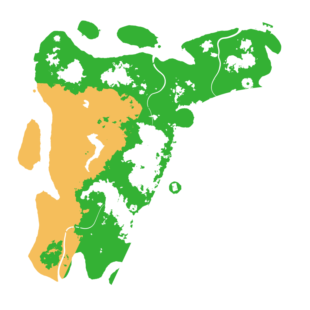 Biome Rust Map: Procedural Map, Size: 4300, Seed: 357564402