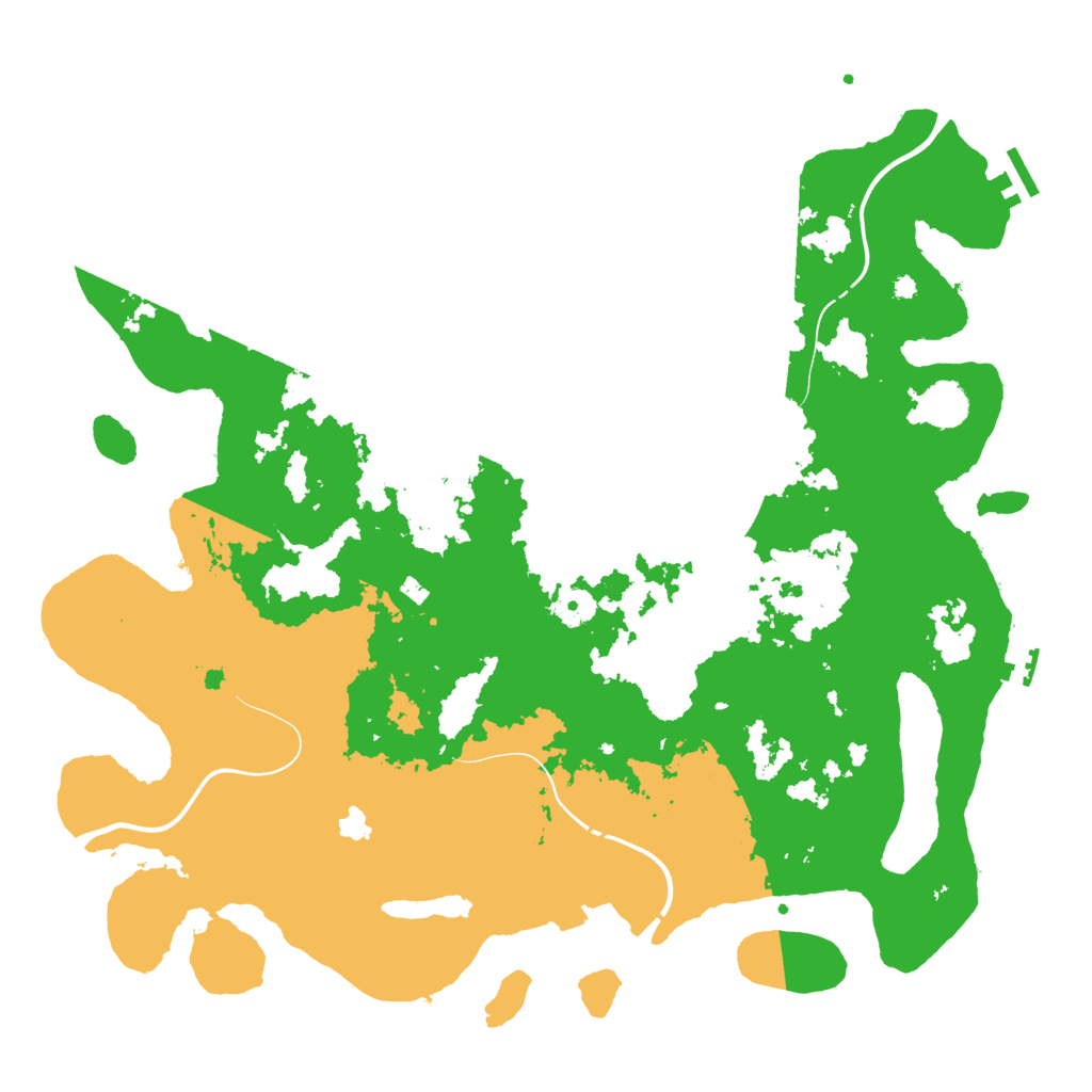 Biome Rust Map: Procedural Map, Size: 4250, Seed: 1563214864